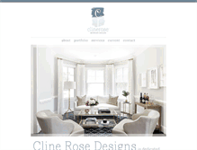 Tablet Screenshot of clinerose.com